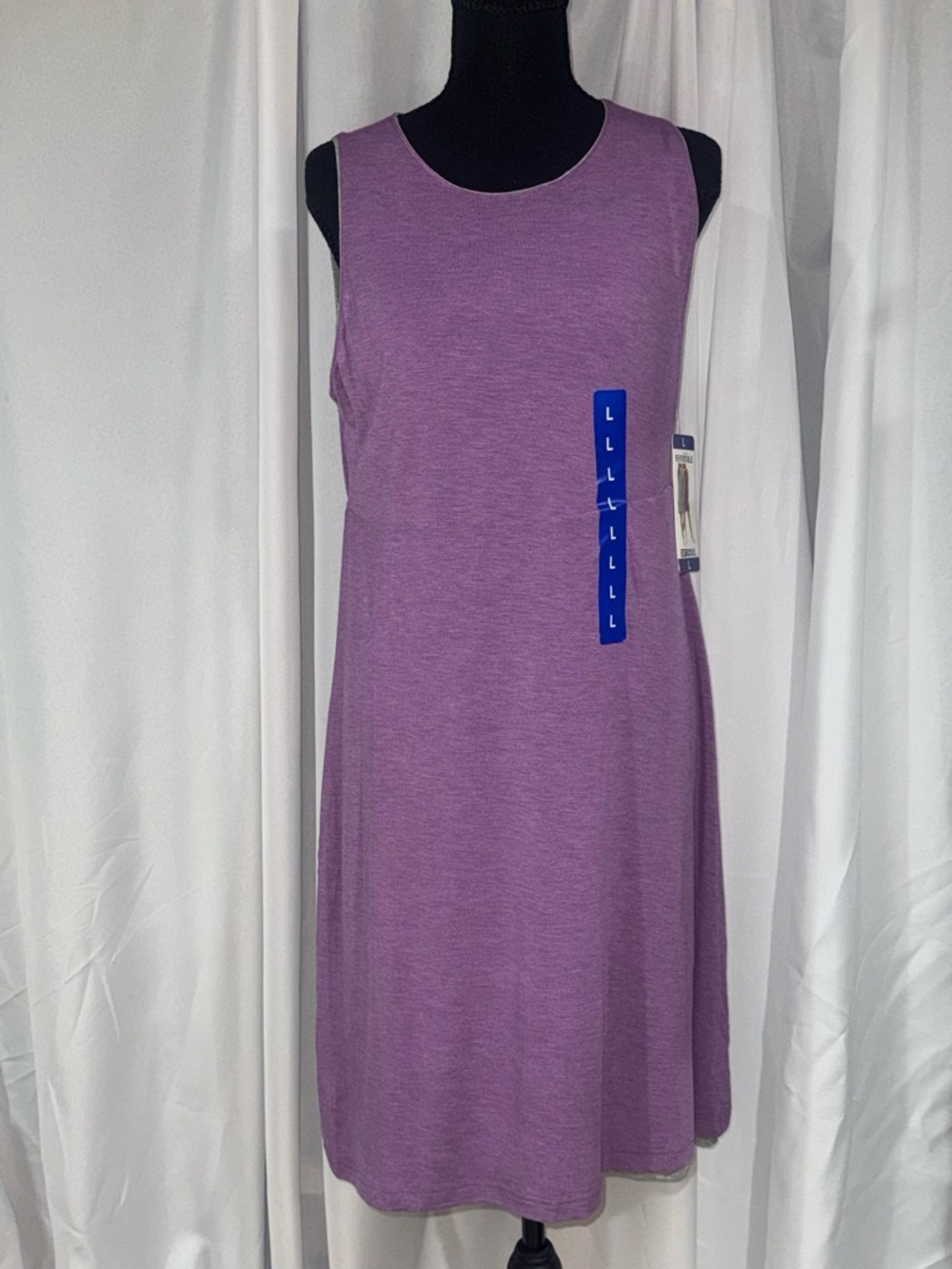 32 Degrees Sleeveless Mini Dress in Heather Lavender